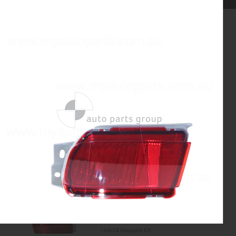NEW REAR BAR LEFT LIGHT FOR TOYOTA PRADO WAGON 6/2015-11/2017
