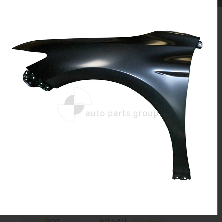GENUINE LEFT FRONT GUARD FOR Toyota CAMRY ASV70R SEDAN 9/17-2/2021 NO LIGHT HOLE
