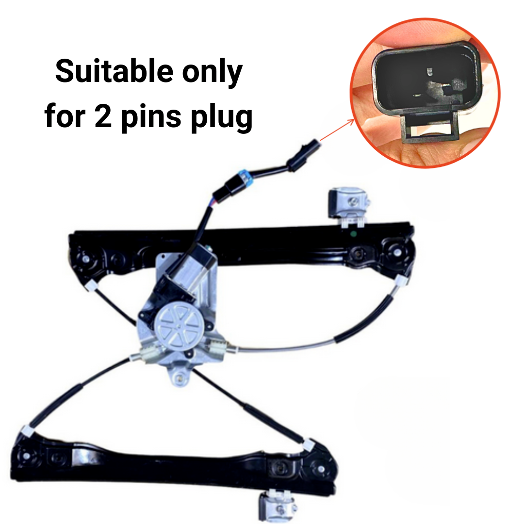 NEW RIGHT FRONT WINDOW REGULATOR FOR HOLDEN CRUZE JG/JH 05/2009 ~ 2016 2-PIN