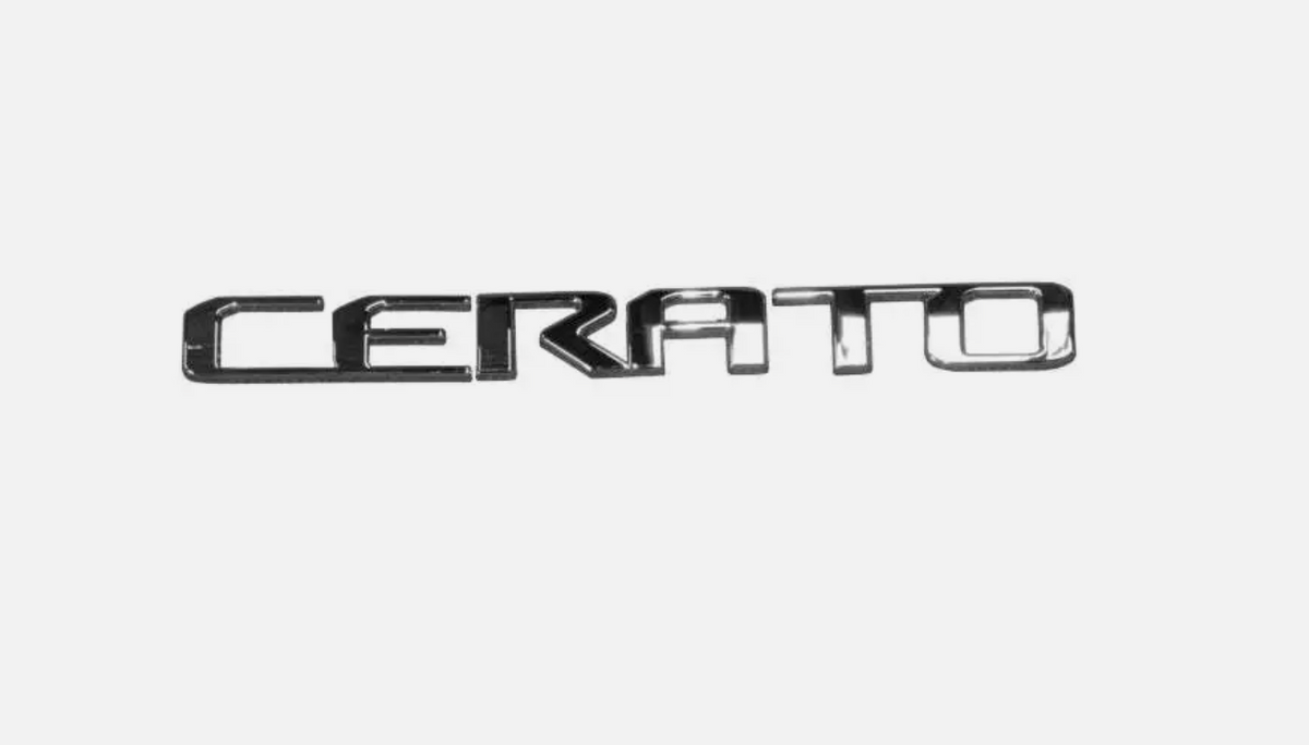 GENUINE BOOT LID BADGE EMBLEM FOR KIA CERATO YD 4/5Dr 4/2013-4/2018 Sedan Only