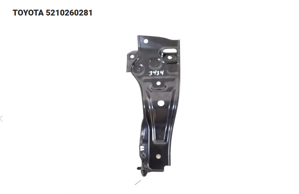 GENUINE RIGHT FRONT BUMPER BAR BRACKET FOR Toyota Prado GDJ150R 8/17-9/20