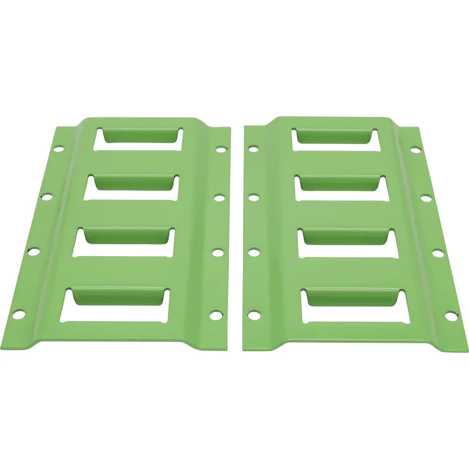 NEW Pair of E-Track Plate SET Width - 128mm - Length - 204mm