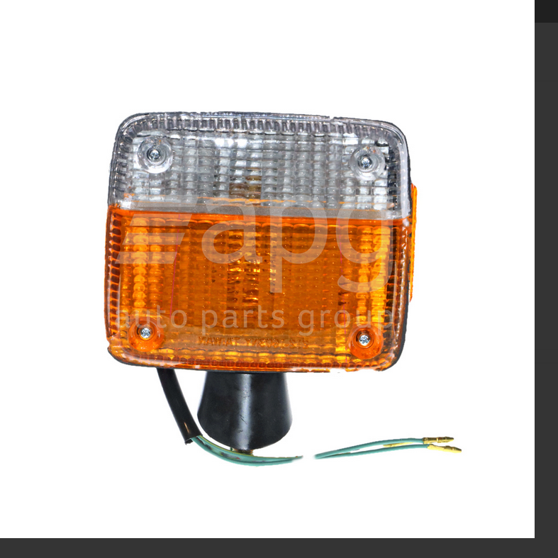 NEW LEFT PARK BLINKER LIGHT FOR TOYOTA LANDCRUISER 11/1960-11/1984 BLACK