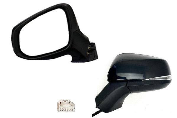 NEW LEFT SIDE DOOR MIRROR FOR TOYOTA RAV4 50 SERIES 01/2019-ON 12-PIN
