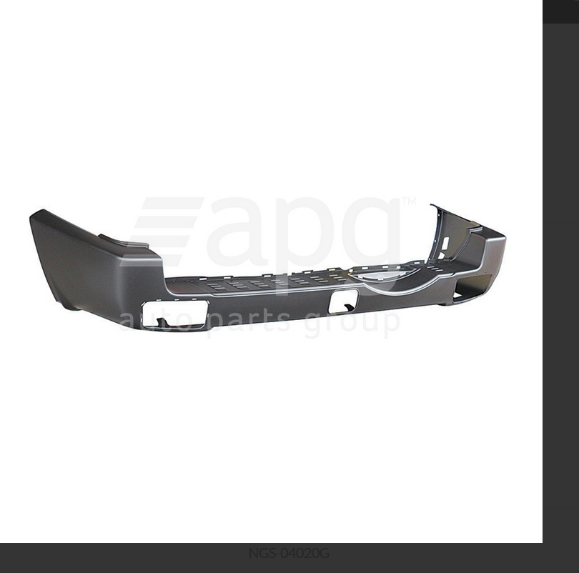 GENUINE REAR BUMPER BAR FOR NISSAN PATROL 8/2008-1/2010