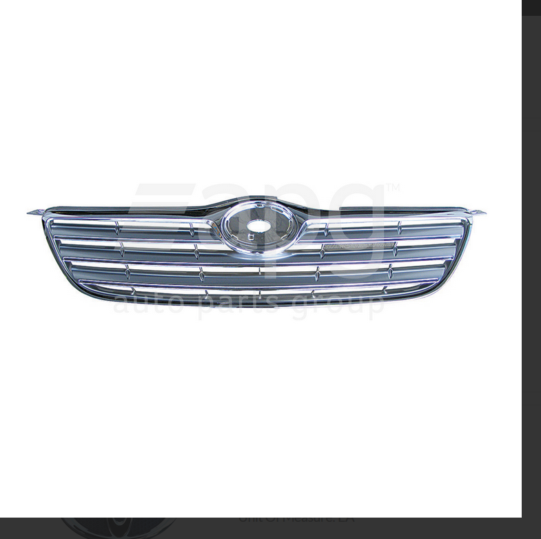 NEW FRONT BAR GRILLE CHROME FOR TOYOTA COROLLA ZZE122-R 4/2004-3/2007
