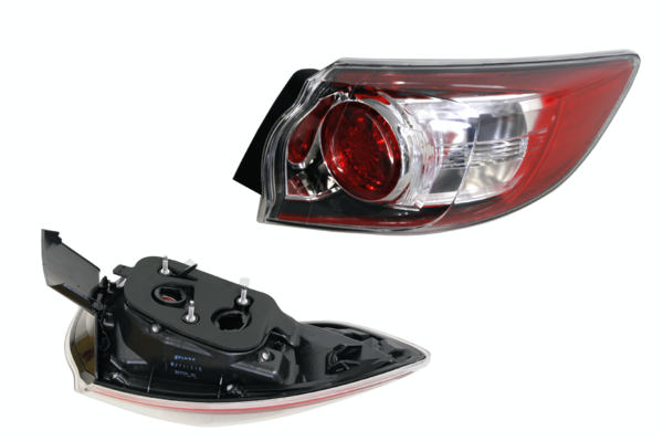 NEW RIGHT SIDE TAIL LIGHT FOR MAZDA 3 HATCHBACK BL 01/09-01/2014 HATCH TAILLIGHT