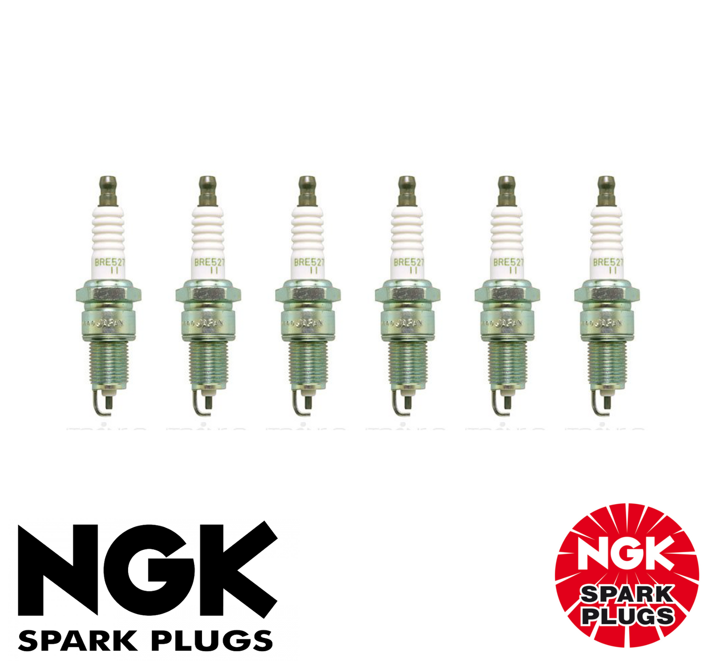 6 x GENUINE NGK SPARK PLUG SET FOR Ford Fairmont XF 4.1L 6 Cyl (250ci) EFI