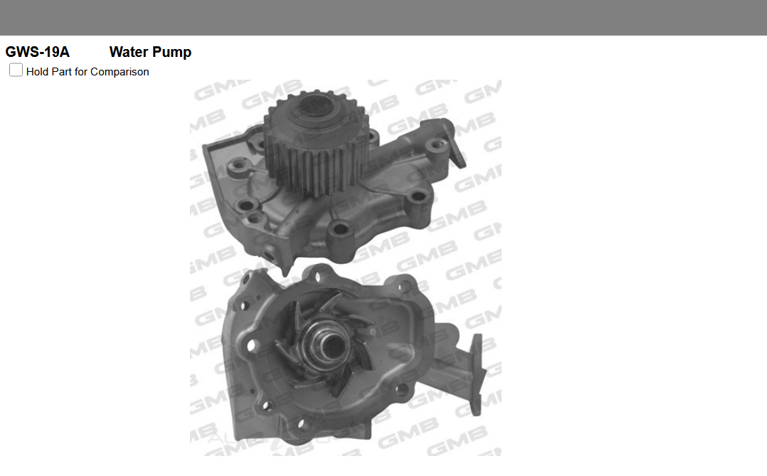 GENUINE GMB WATER PUMP+GASKET+SILICONE FOR Suzuki Cappuccino 0.7L EA11 (SX306)