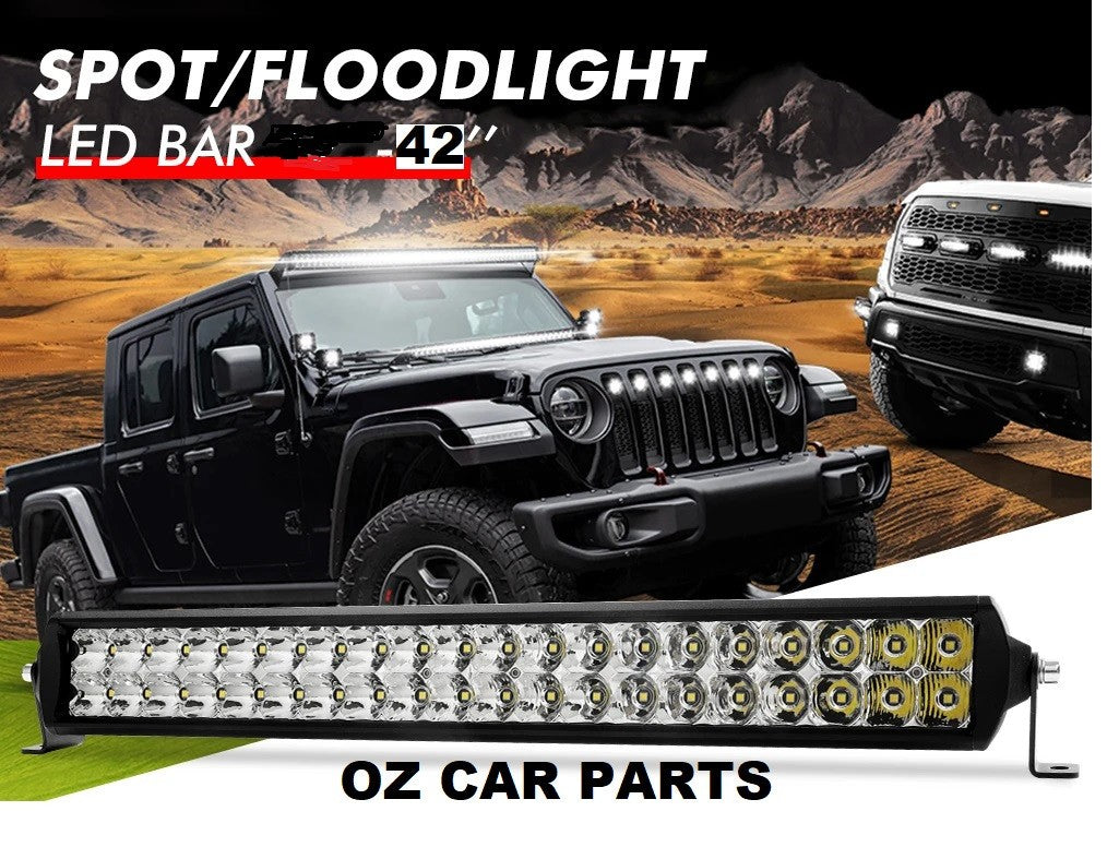 INIVERSAL LED LIGHT BAR KIT FOR Factory Roof Rail ROOF SIDE RAIL TYPE