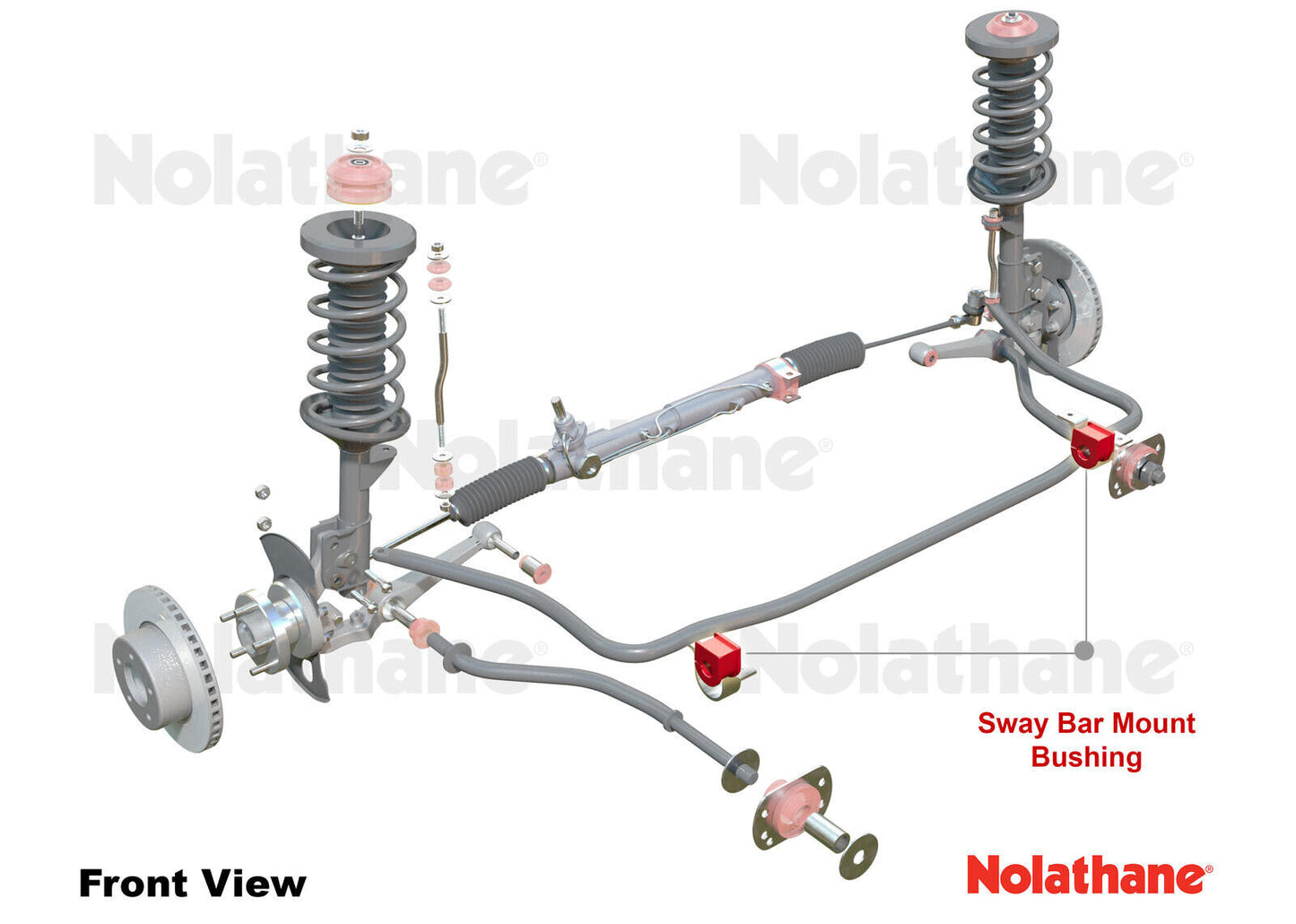 Sway Bar Mount - Bushing Kit 26mm for Holden Commodore VB VH VK VL VP VR VS VT VU VY VZ