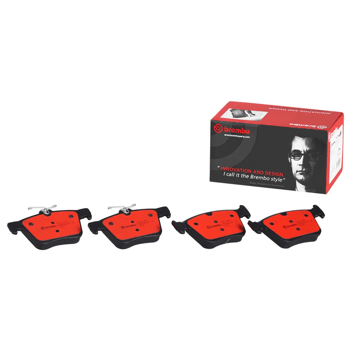 Brembo REAR Brake Pad Set For Audi: A3 / A3 Sportback / Saloon (2012–2020), Q2