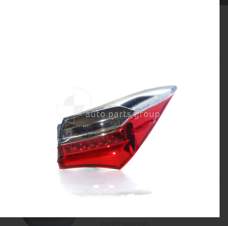 GENUINE RIGHT LED TAIL LIGHT LAMP FOR TOYOTA COROLLA ZRE172-R -11/2016-ON SEDAN