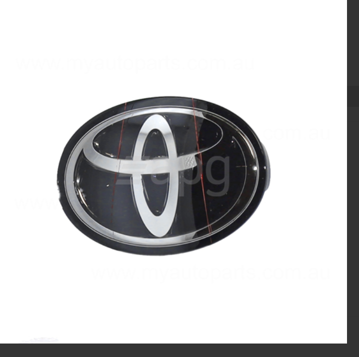 Genuine FRONT GRILLE BADGE EMBLEM FOR Toyota COROLLA MZEA12R 9/22-6/24 HATCH