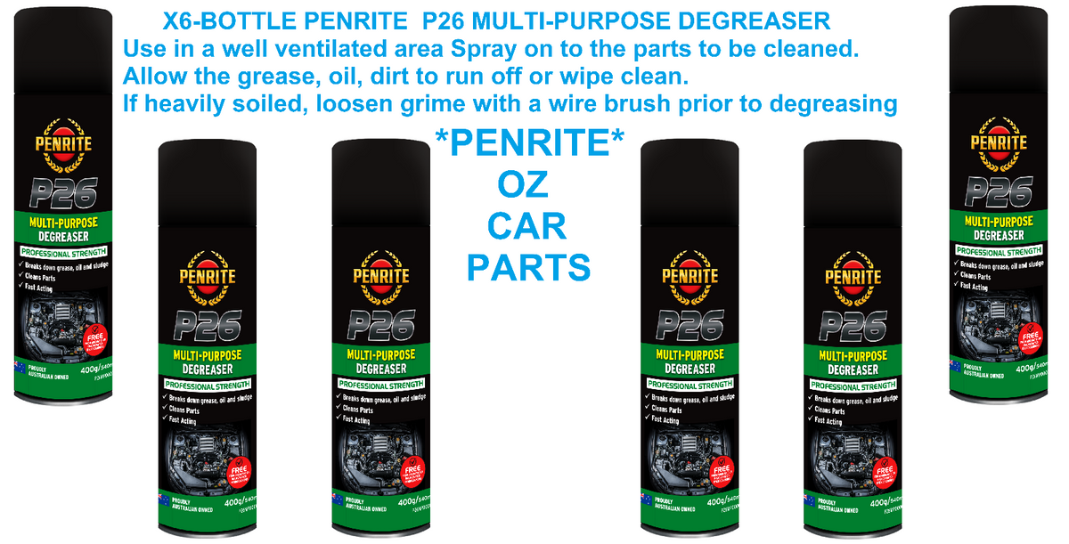 X6-BOTTLE *PENRITE* P26 MULTI-PURPOSE DEGREASER P26MPD0004