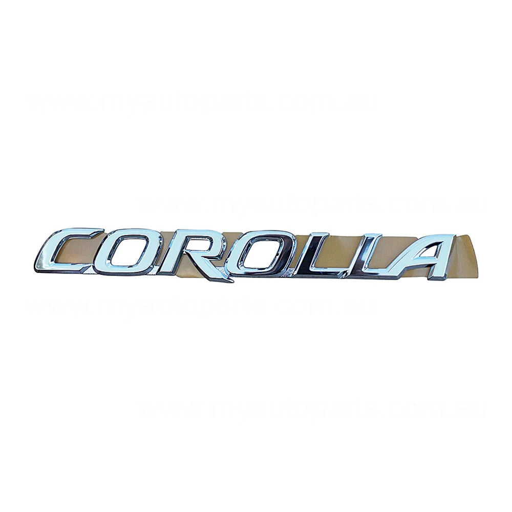 Genuine REAR TAIL GATE BADGE EMBLEM FOR TOYOTA COROLLA ZZE122R 10/2001-3/2007