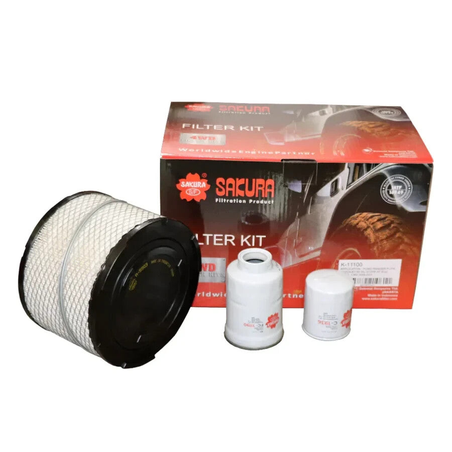 SERVICE FILTER KIT OIL AIR FUEL FOR FORD MAZDA RANGER PJ PK BT50 WEAT 2.5L-3.0L