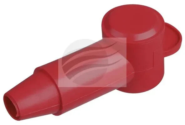 X2 NEW HEAVY DUTY TERMINAL COVER INSULATOR FOR ALTERNATOR STARTER MOTOR 18mm RED