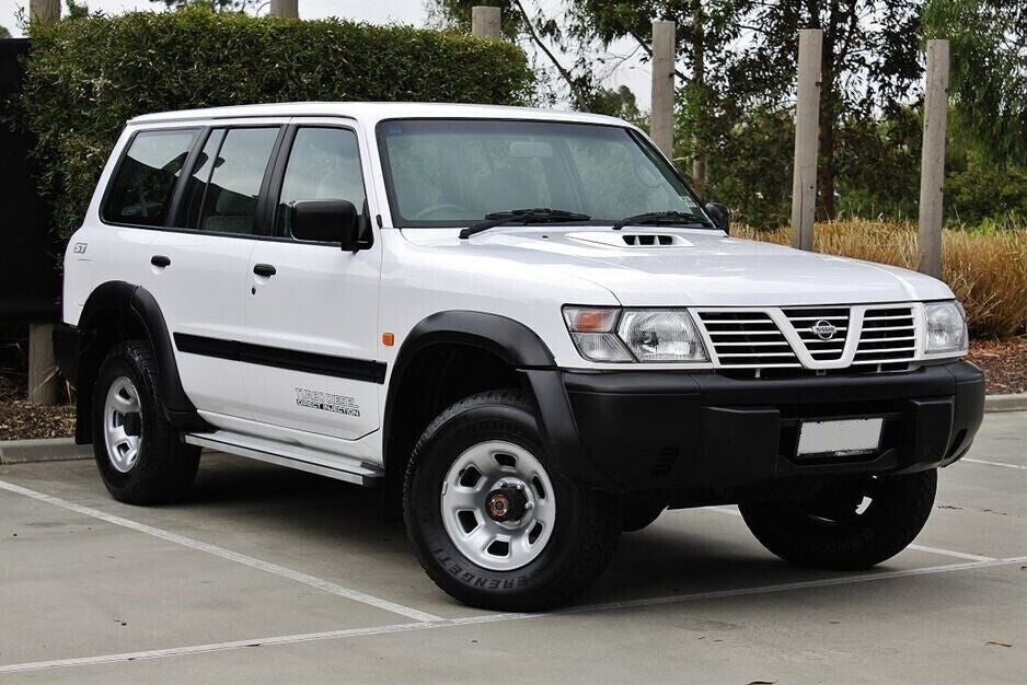 GENUINE headlight protector SET FOR GU Nissan Patrol Y61 series 1 & 2