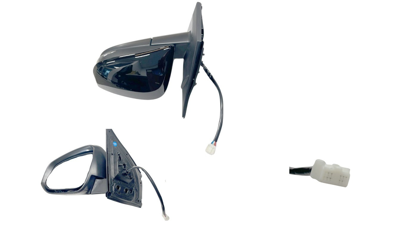 NEW LEFT SIDE DOOR MIRROR FOR TOYOTA RAV4 AZA42/ASA44/ALA49 12/12-12/2018 9-PIN