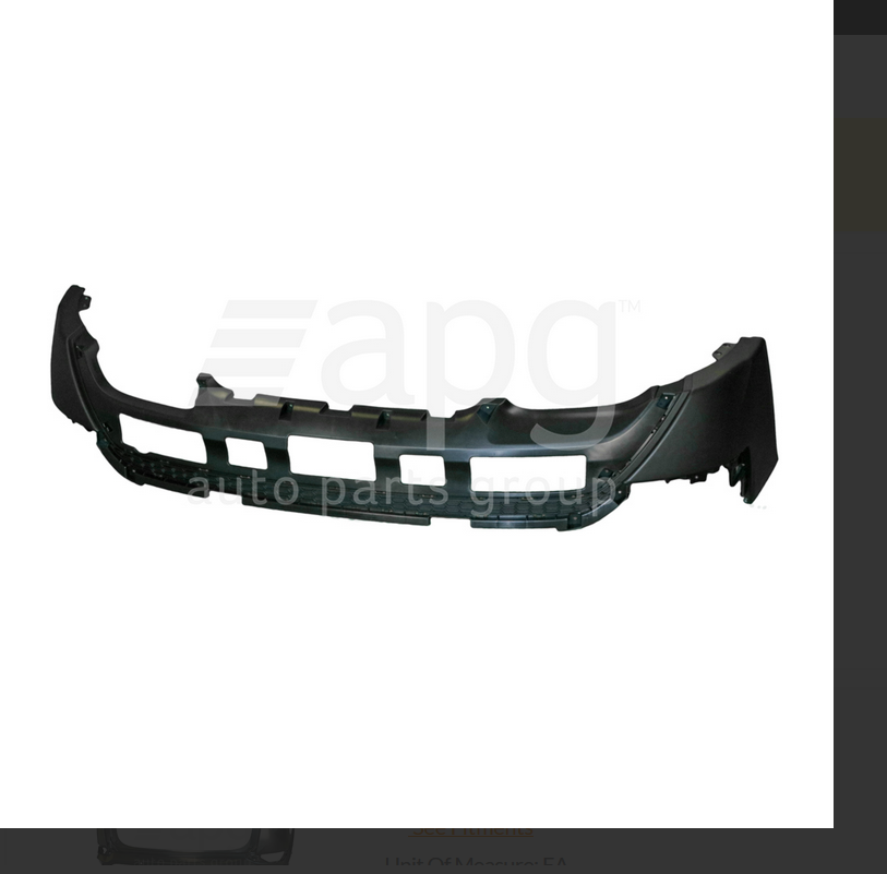 GENUINE REAR BUMPER BAR FOR HYUNDAI TUCSON 5/2015-6/2018 LOWER BAR
