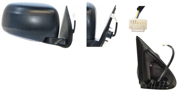 NEW RIGHT SIDE DOOR MIRROR FOR MITSUBISHI TRITON MQ 01/2015-10/2018 3-PIN