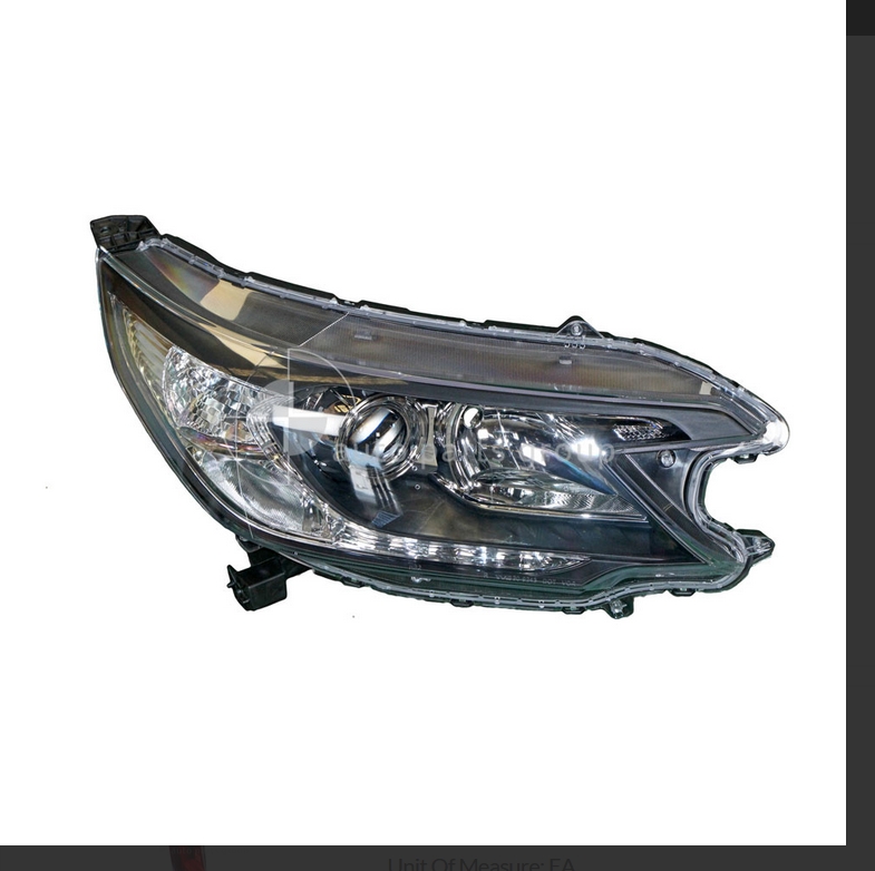 NEW RIGHT HEADLIGHT LAMP FOR HONDA CR-V WAGON 11/2012-6/2017 *Excludes VTI-L*