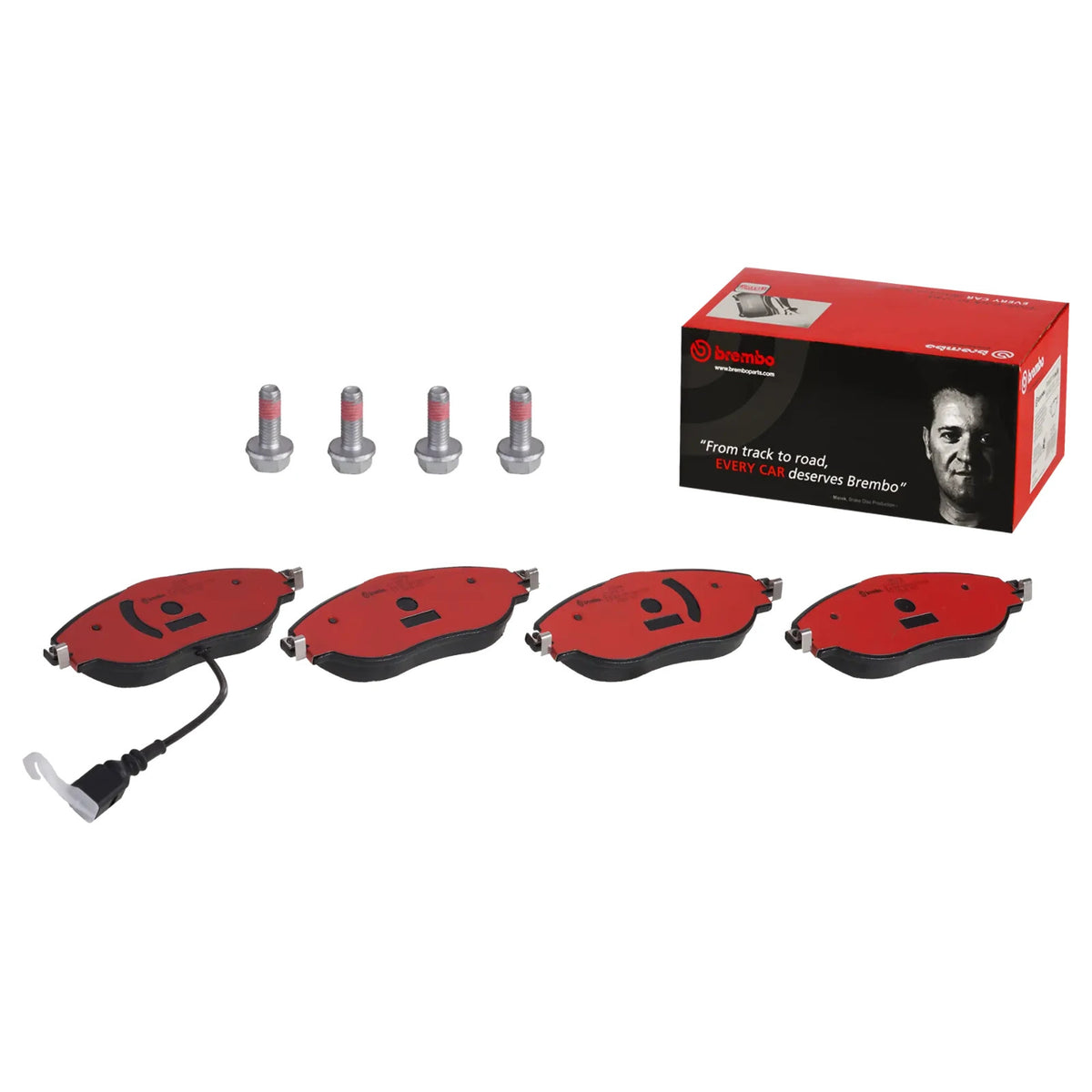 Brembo FRONT Brake Pad Set For Skoda: Superb 2008-2016