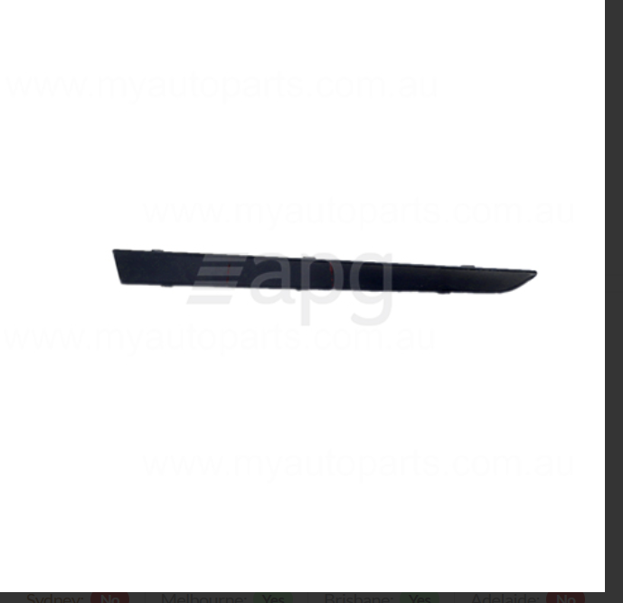 Genuine REAR BAR LEFT MOULD STRIP FOR Honda CR-V RW 9/2020-8/2023 WAGON CRV