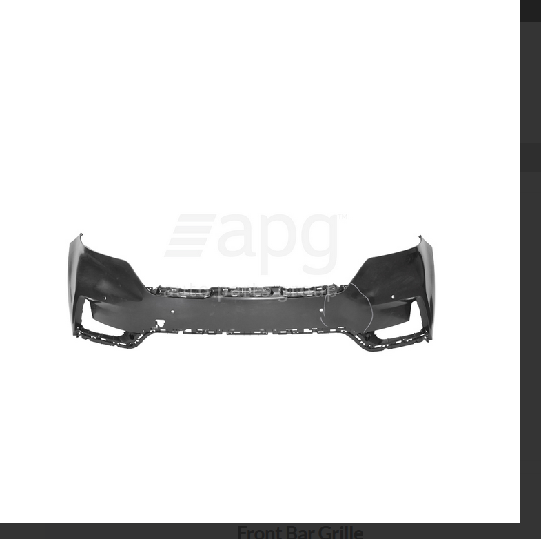 Genuine FRONT BUMPER BAR COVER FOR KIA CARNIVAL 9/2020-ON
