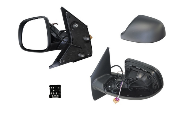 NEW LEFT SIDE DOOR MIRROR FOR VOLKSWAGEN TRANSPORTER T5 10/09-06/15 NON-AERIAL
