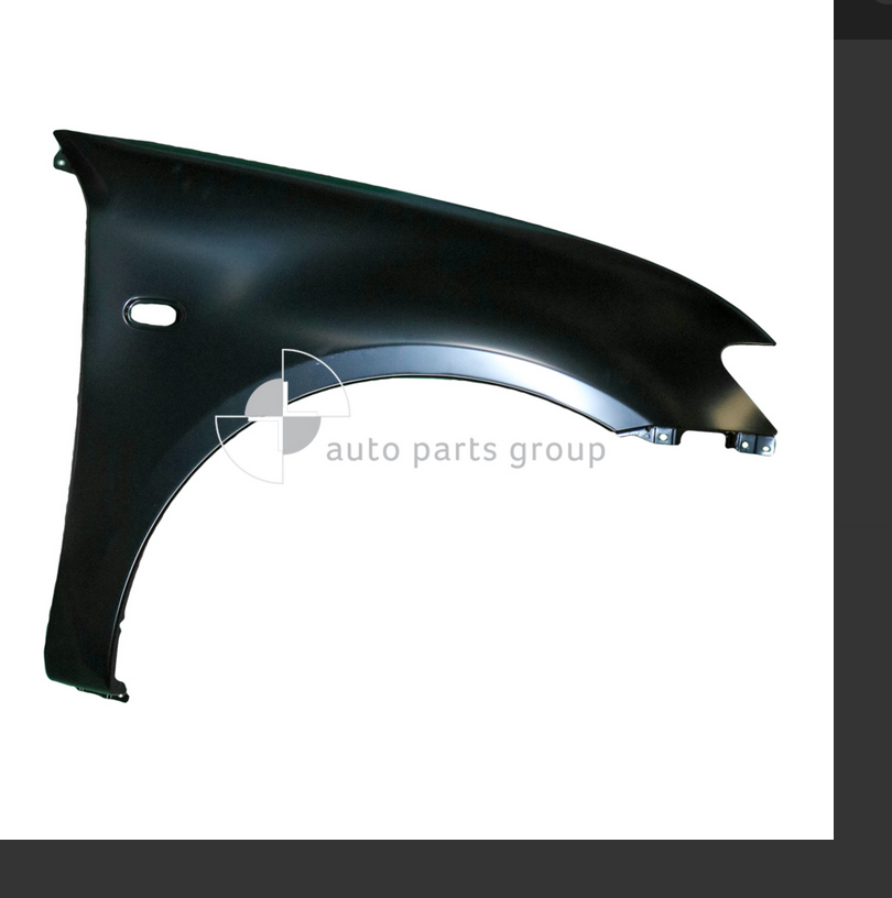 GENUINE RIGHT FRONT GUARD FOR MITSUBISHI TRITON 7/06-3/15 2WD & 4WD W/O FLARE HO