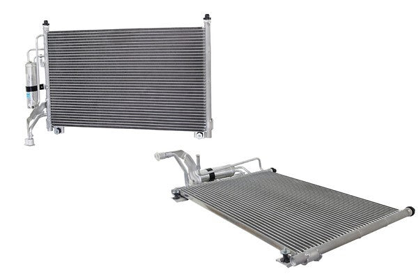 NEW AC CONDENSER FOR MAZDA 2 DE 06/2007-08/2014 PIPE DIAMETER IS 11mm