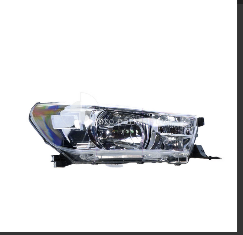 NEW DRIVER SIDE HEADLIGHT LAMP FOR TOYOTA HILUX 7/2015-5/2019 HALOGEN TYPE