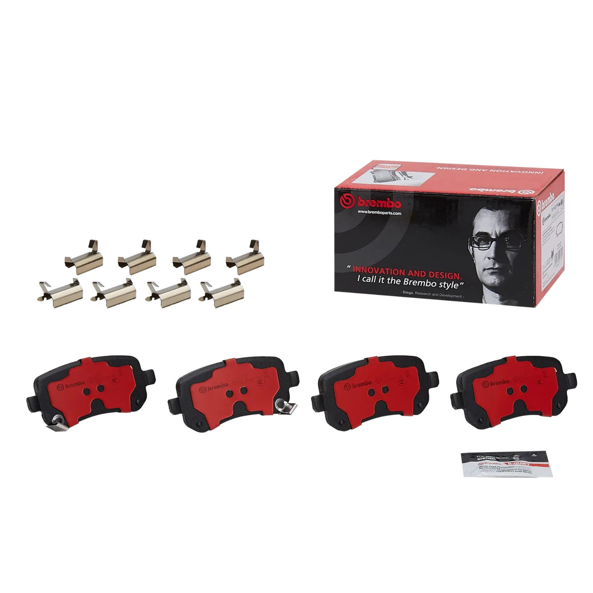 Brembo REAR Brake Pad Set For Chrysler Grand Voyager RT V 2.8L CRD 3.3L-3.6L-3.8