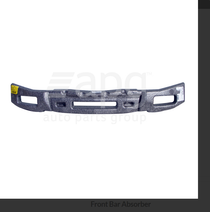 GENUINE Front Bar Absorber FOR HOLDEN BARINA 8/2008-12/2012 3/5-DOOR