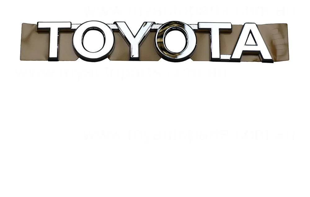 Genuine REAR TAIL GATE BADGE EMBLEM FOR TOYOTA KLUGER GSU40R-GSU45R 5/07-12/13