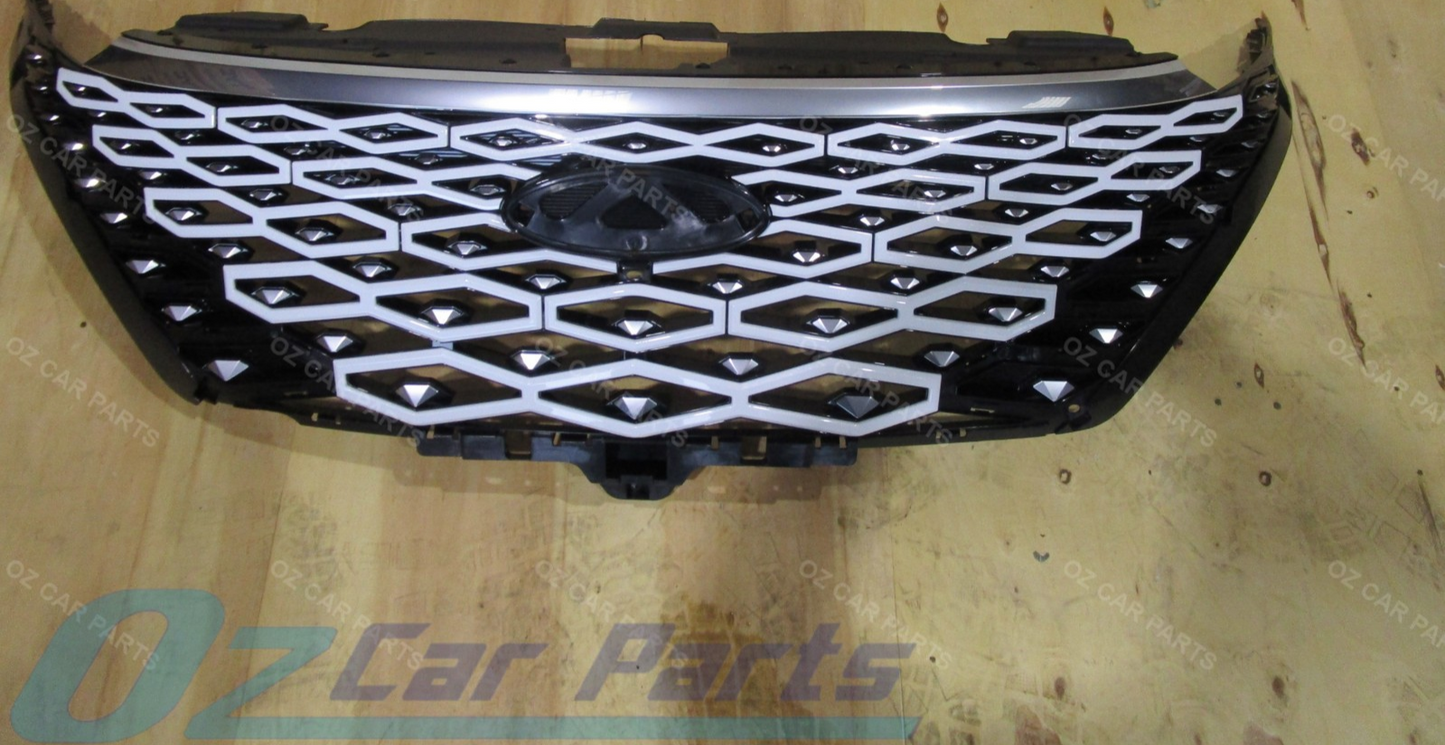 NEW GENUINE FRONT GRILLE FOR CHERY OMODA WHITE -CHROME GRILLE CHERY