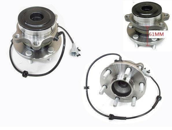 NEW LEFT FRONT Wheel HUB + BEARING FOR NISSAN NAVARA VIN *M* D40 4WD THAI BUILD