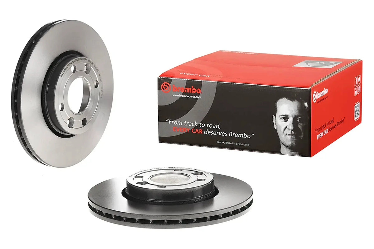 Brembo FRONT Disc Brake Rotor FOR Renault Captur 0.9 J5 TCe 90 2013-20019 *258MM