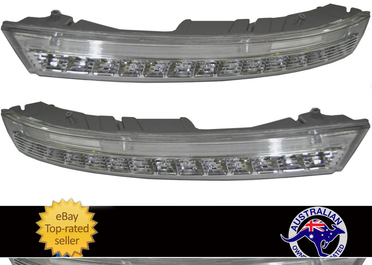 X2 Holden HSV VE E2 E3 DRL PAIR NEW Clubsport GTS R8 Maloo Daytime Running Light