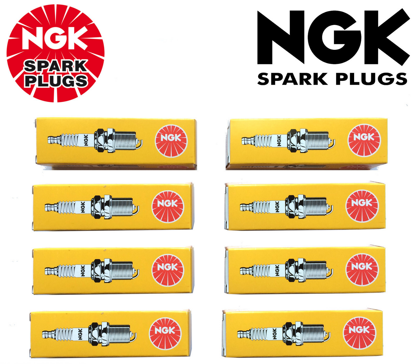 8 x GENUINE NGK SPARK PLUG SET FOR HYUNDAI I45-IX35 SANTA FE SONATA 2.0L 2.4L