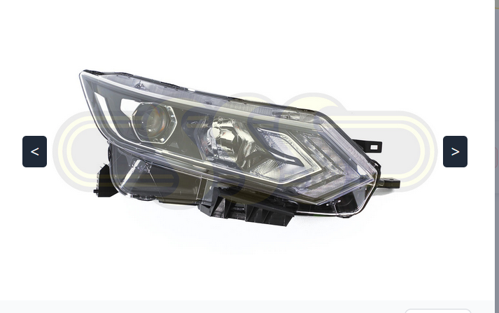 NEW DRIVER RIGHT SIDE HEADLIGHT FOR NISSAN QASHQAI NM 2017-ON ST-MODELS