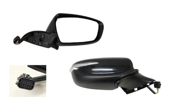 NEW RIGHT DOOR MIRROR FOR KIA CERATO YD 08/2013-03/2016 WITH HEATED+LIGHT 6-PIN