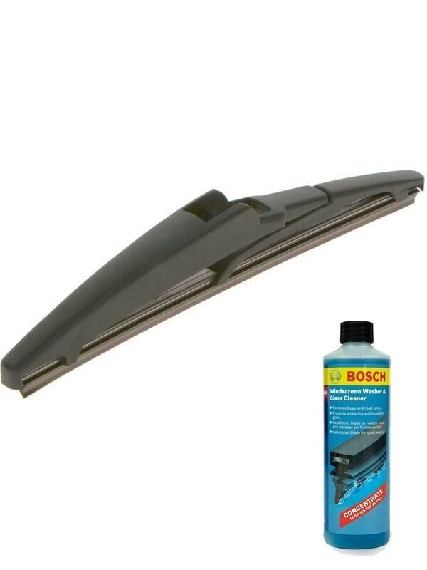 Bosch Rear Wiper Blade 200mm + Windshield Washer Fluid Fits Toyota Corolla, Lexu