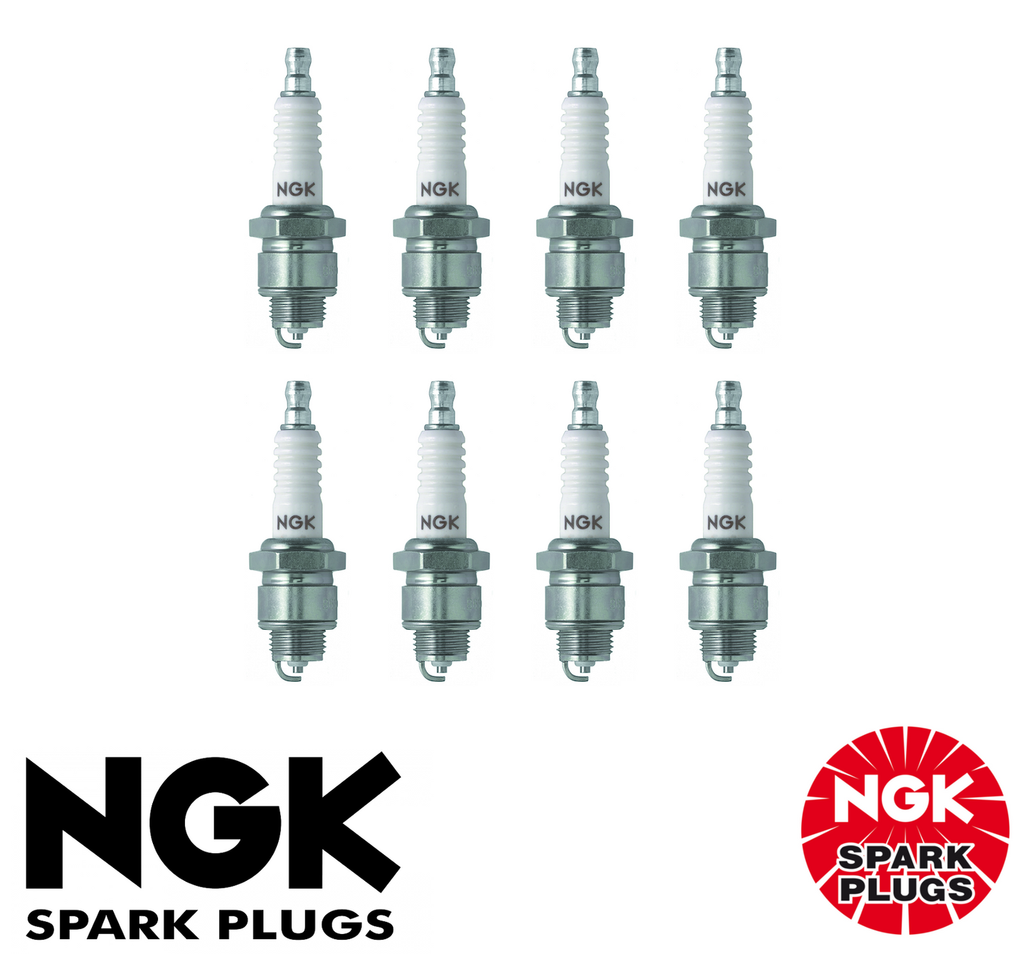 8 x GENUINE NGK SPARK PLUG SET FOR Holden Monaro HT 5.7L V8 (350ci chev)