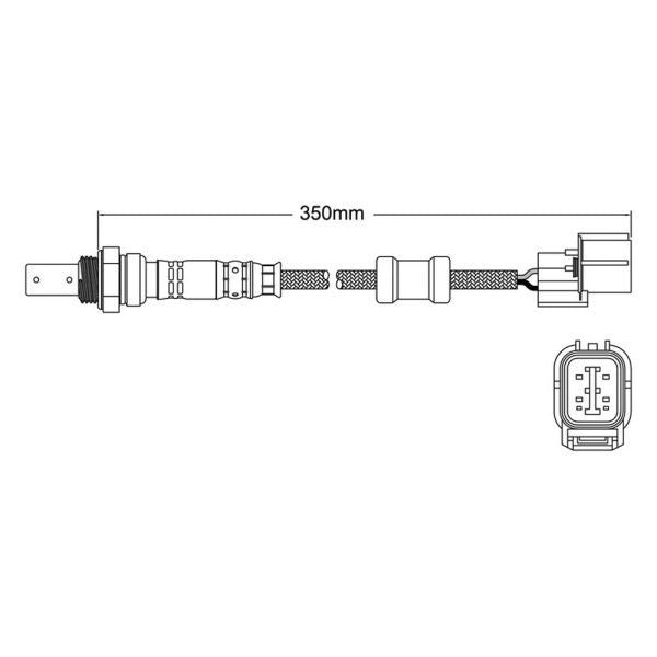 NEW Exhaust O2 Oxygen Sensor FOR Honda 2.0L K20A-K20A2-K20A3