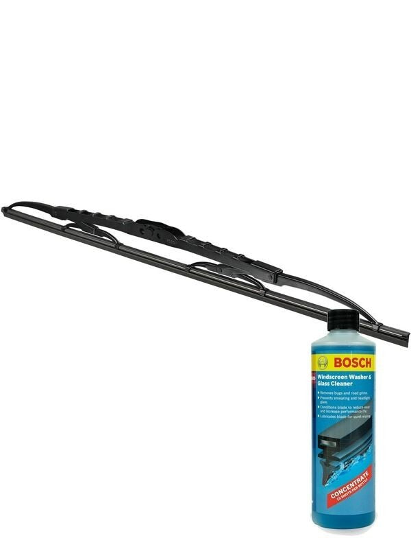 Bosch Eco Wiper Blade 400mm + Windshield Washer Fluid Fits Ford, Holden, Honda,