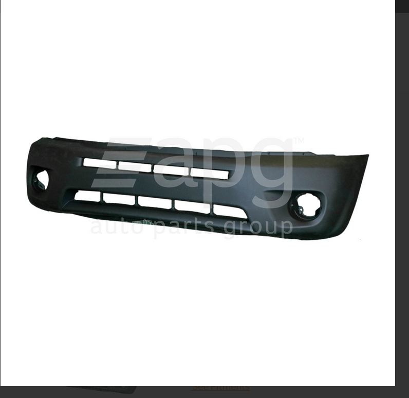 NEW FRONT BAR COVER BUMPER FOR TOYOTA RAV4 8/2003-10/2005 W/O FLARE TYPE