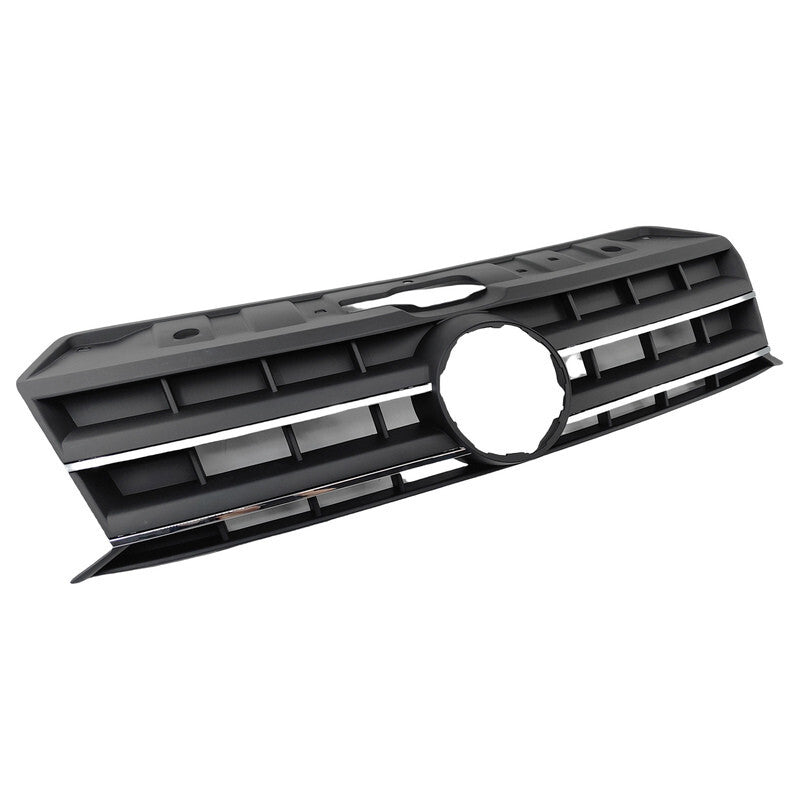 FRONT BLACK GRILLE WITH CHROME LINE For Volkswagen Amarok 2H 2010-2016
